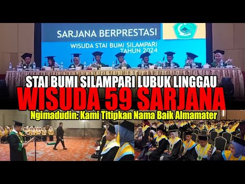 STAI Bumi Silampari Lubuk Linggau Wisuda 59 Sarjana
