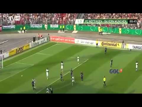 Bayern Munich vs Nottingen 3 1 All Goals Highlights 2015