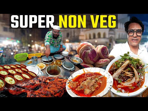 Non Veg Street Food In Surat | Surti Famous 12 Handi | Non Veg Street Food | Jhapa Bazar Food Court