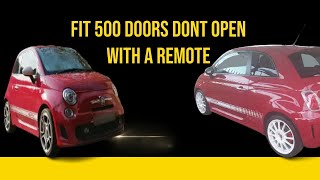 Car Door Not Unlocking when remote key is pressed | problem fixed Fiat 500