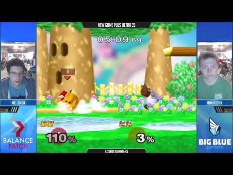NGPU 35 SSBM - Mr. Lemon (Dr. Mario) vs. BonkCushy (Pikachu) - Melee LQF