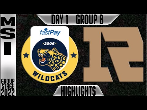 IW vs RNG Highlights | MSI 2022 Day 1 Group B | Fastpay Wildcats vs Royal Never Give Up