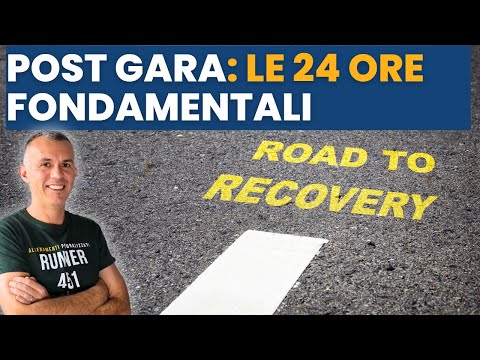 Don't stay STILL AFTER THE RACE, RECOVER FASTEST this way.