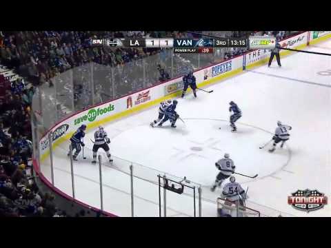 Canucks vs Kings Highlights 11/25/13