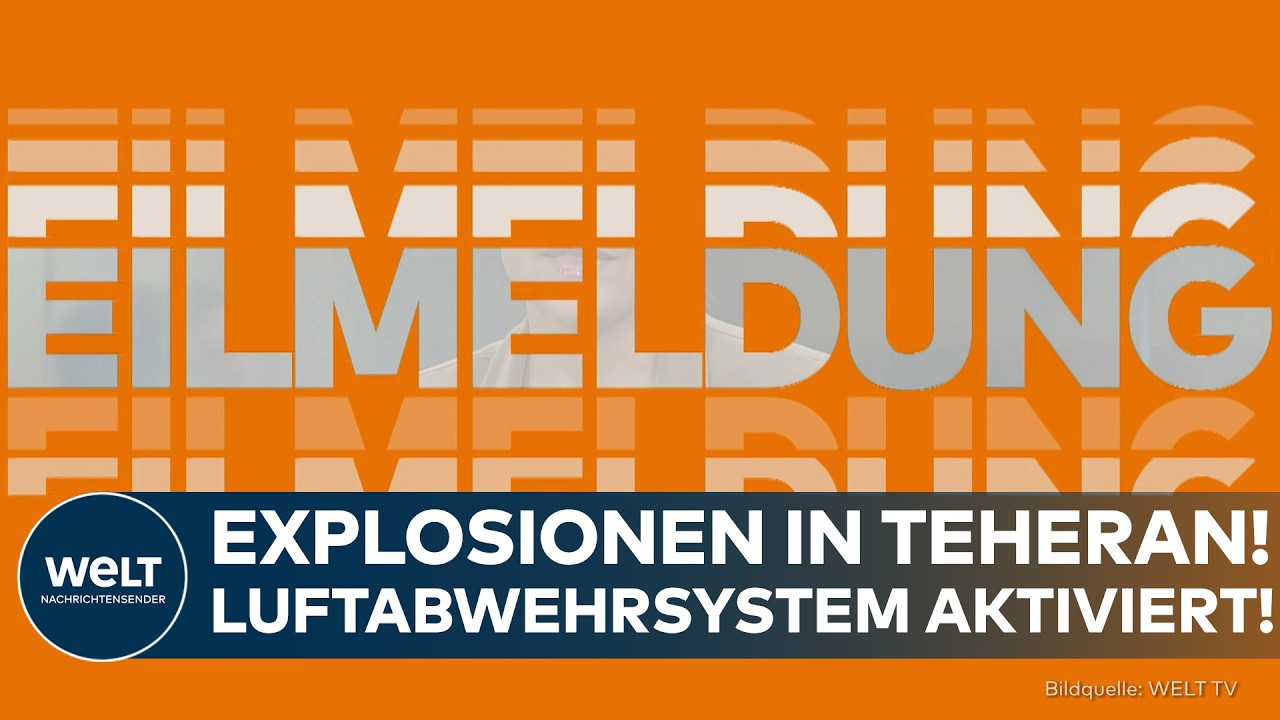 EIL: Explosionen in Teheran! – Luftabwehrsystem aktiviert!