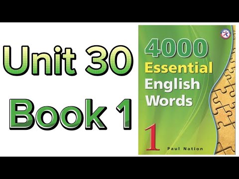 4000 Essential English Words Book 1 Unit 30 @-Learn-Easy-English