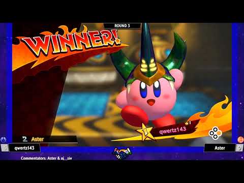 qwertz143 (Beetle) vs Aster (Beam) - Kirby Fighters India Tournament #13