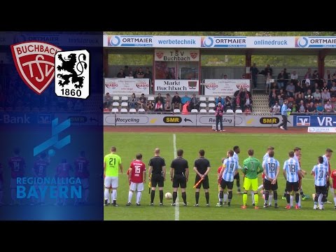 TSV Buchbach -  TSV 1860 Muenchen II (Regionalliga Bayern, Saison 2016/17 - Spieltag 33)