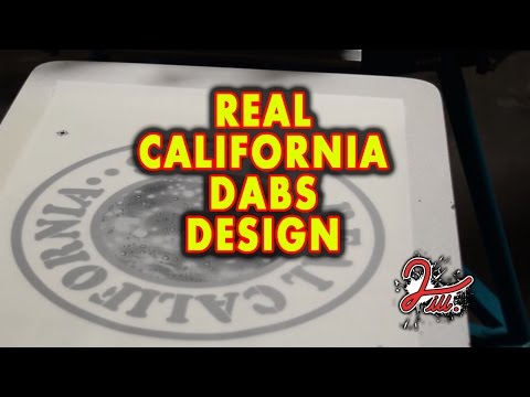 2 iLL Screen Printing - Real California Dabs Design
