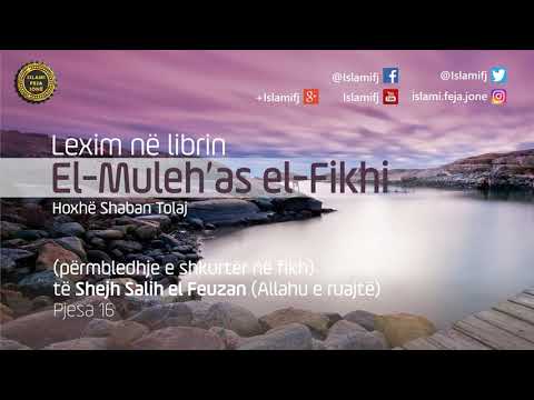 Lexim në librin "El-Muleh’as el-Fikhi" të shejh Salih el Feuzan (Pjesa 16) - Shaban Tolaj