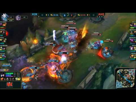 H2K vs AHQ highlights ¦ League of Legends World Championship 2016  ¦ Group C