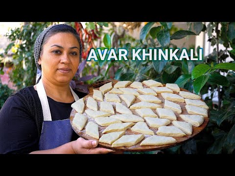 Dinner In Dagestan  Avar Khinkali recipe With Beef   Traditional Сountry Food