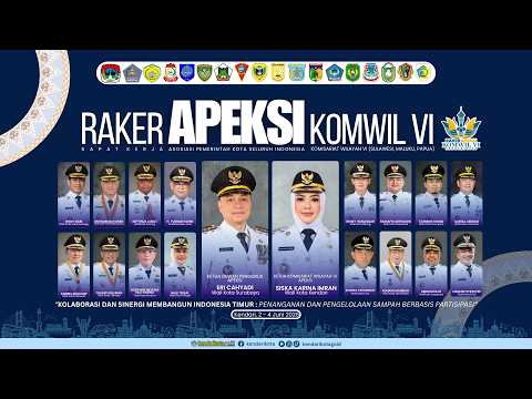Apresiasi Pemerintah Daerah se-Sulawesi, serta Rapat Kerja APEKSI Komwil VI Tahun 2026 di Kota Kendari. Kepercayaan dan dukungan ini adalah energi bagi kami untuk terus mela