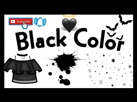 Color Black for kids 🖤 || Learn The Colors || Learn with Nour