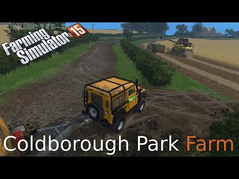 Farming Simulator 15 on Coldborough getting the harvest in before the rain