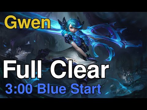 PBE Gwen Buffs | 3:00 Jungle Clear Blue Start