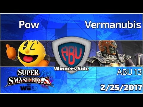ABU Monthly 013: Pow vs Vermanubis - SSB4 Singles Winners Semis