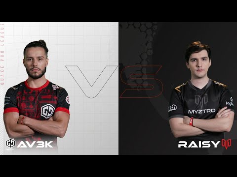 Av3k vs RAISY - Quake Pro League - Week 9