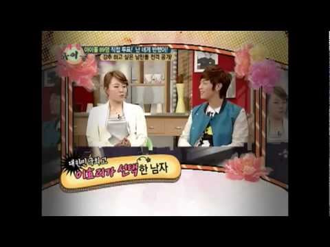 110820 - Doojoon (Beast) - #1. Male Idol Wanted As Boyfriend @ MBC Weekly Idol