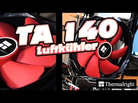 CPU aušinimas Thermalright TA140 video