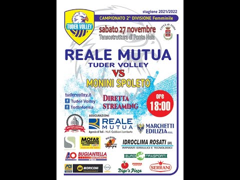 Seconda divisione Femminile girone C - REALE MUTUA TODI TUDER VOLLEY  vs MONINI SPOLETO BIANCA