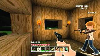 Castle Miner Z (Minecraft Guns) Update 1.3- DOORS!! (xbox indie game)