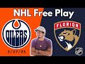 NHL Pick - Edmonton Oilers vs Florida Panthers Prediction, 2/27/2025 Best Bets, Odds & Betting Tips