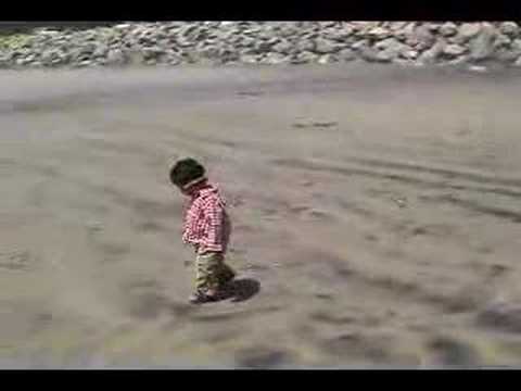 Sathvik at Half Moon Bay - 1