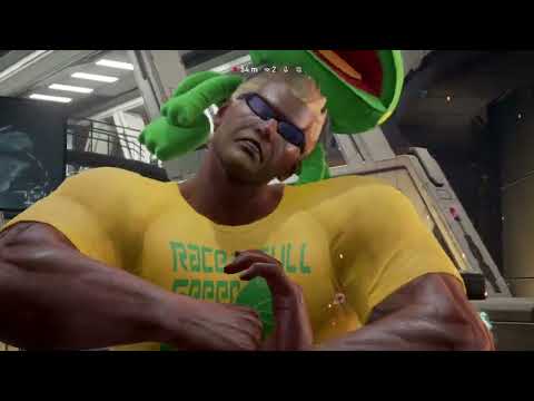 tekken 7 with new friend :)