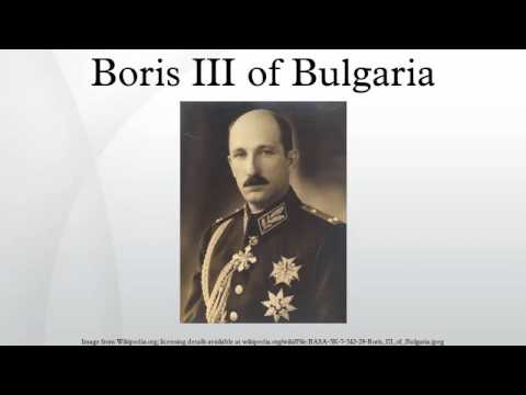 Boris III of Bulgaria