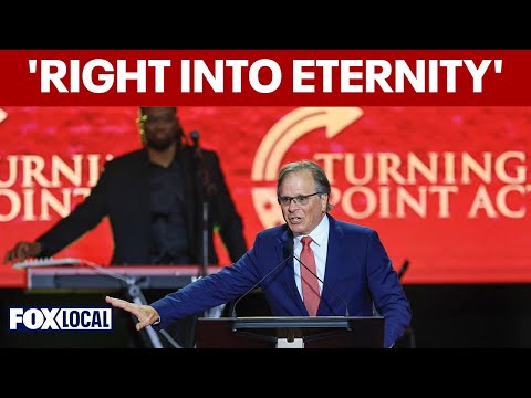 Frank Turek, Charlie Kirk's mentor, delivers remarks at his memorial | Fox 5 NY News Video
