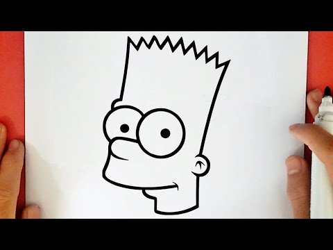 Bart Simpson Drawing Drip