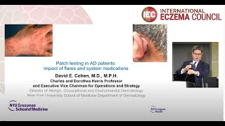 Patch testing in AD patients: impact of flares and system medications | David Cohen | New York, NY