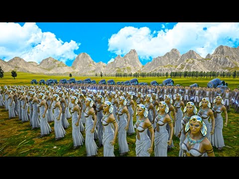 RIOT MECH, VADER, LASER KNIGHT, 501ST, DEVIL ARMA VS 6 MILLION KHORNE BLOODLETTER & TROLL ! UEBS 2