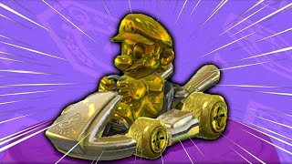 Can I win with the GOLDEN combo in Mario Kart 8 Deluxe?