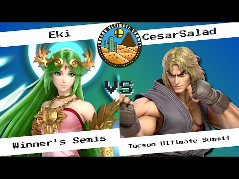 Tucson Ultimate Summit: Winner's Semis - Eki (Palutena) Vs. CesarSalad (Ken) - SSBU