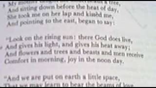 The Little Black Boy by William Blake