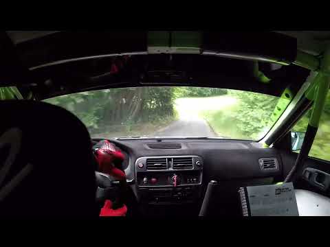 53 Rajd Festiwalowy SKJS - R. Jaroszewski / J. Drewniak - OS Poręba - Honda Civic