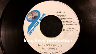 Ini Kamoze - Jah Never Fail I Yet - Sounds Klik 7" w/ Version