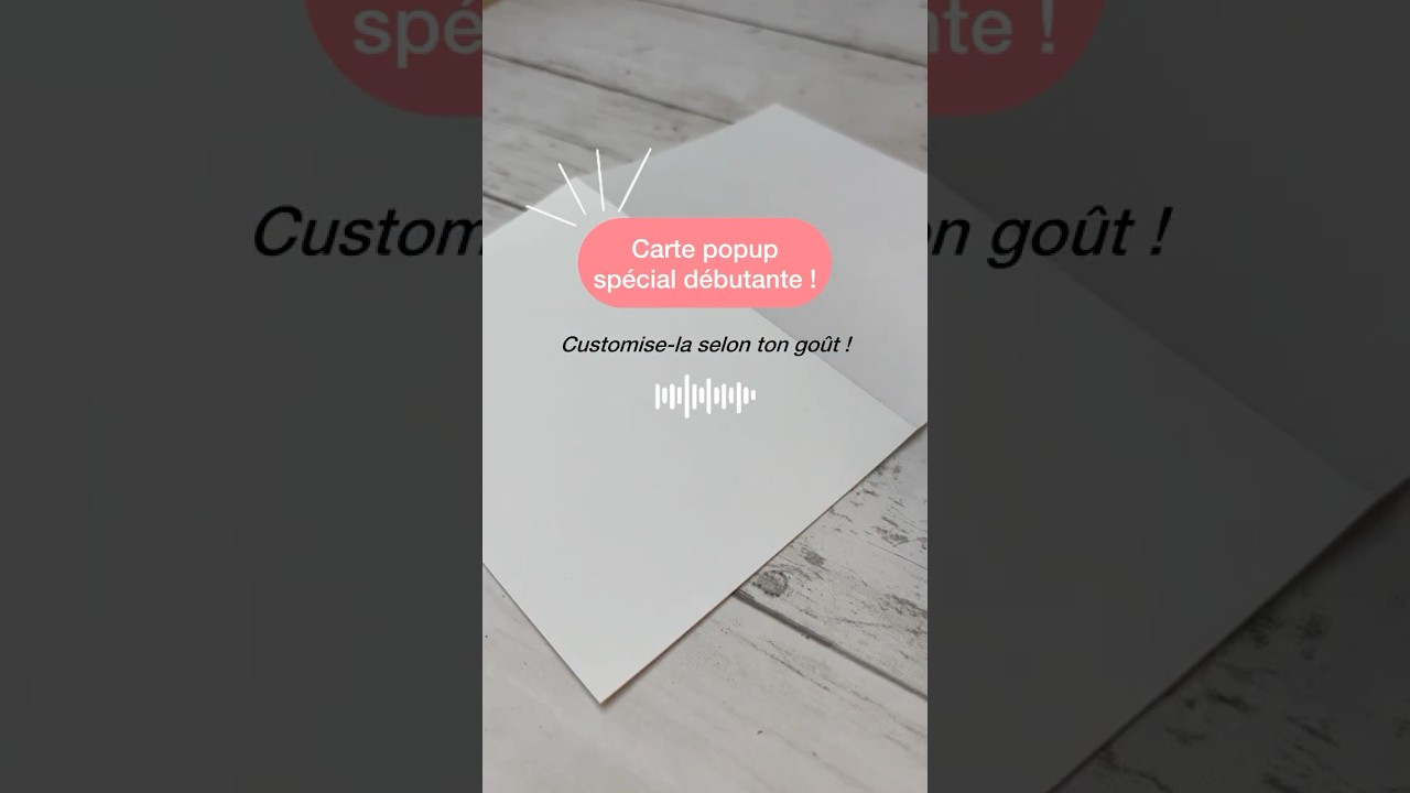 Carte popup fleurie spécial débutante facade placeholder