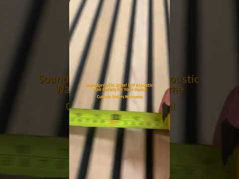 Soundproof in Style! DIY Acoustic Wall Panels for Your Home, Custom Orders Welcome!