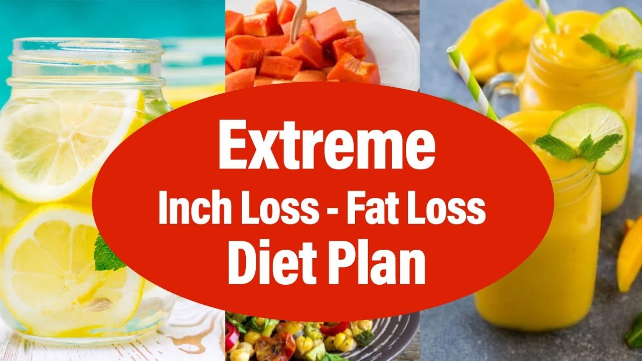 How To Lose Belly Fat Fast Without Exercise | Extreme Fat Loss Diet Plan - Lose 10 Inches In 2 Weeks