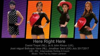 Here Right Here - Linedance