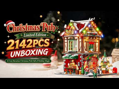 Vidéo Lumibricks Town Life 15014 : Pub de Noël