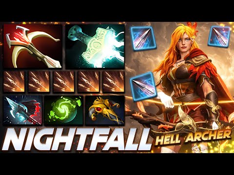 Nightfall Windranger Hell Archer - Dota 2 Pro Gameplay [Watch & Learn]