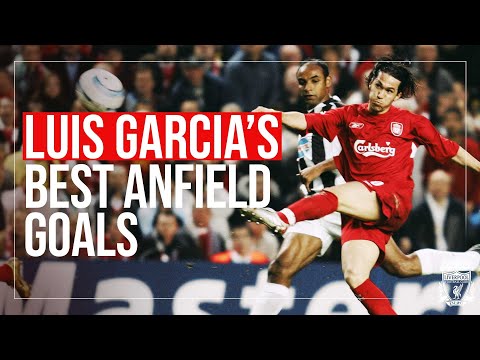 Luis Garcia's BEST Anfield Goals | Boss headers, European classics
