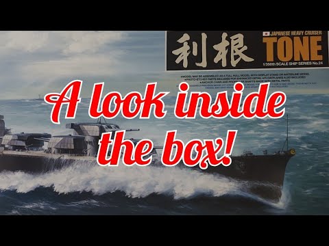 Inbox Review: 1/350 IJN Tone by Tamiya.