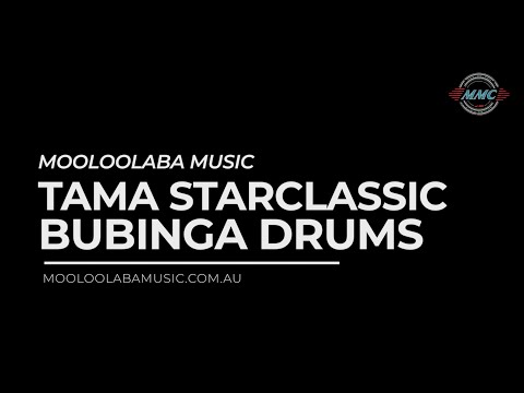 Tama Starclassic Bubinga Drum demo by Mooloolaba Music