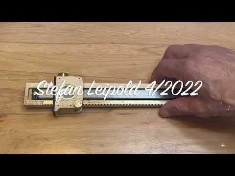 Präziser Linealanschlag