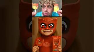 My Sprunki OC owelette Pj Masks Red Man phase 4 loves ice cream #animation ##roblox